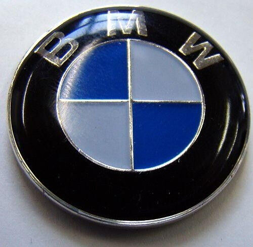 BMW Plakette (Ø= 27 mm)