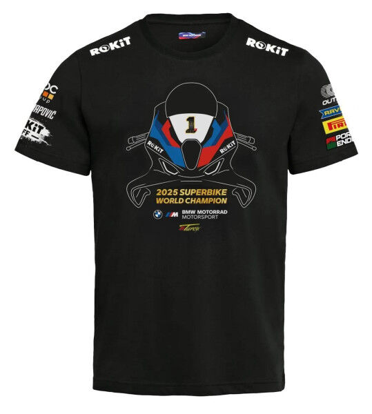 BMW Motorrad T-Shirt WSBK Champion 2025 Herren