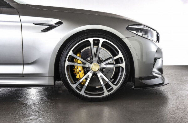 AC Schnitzer 21" Radsatz AC3 Evo geschmiedet silber-anthrazit Gold Michelin für BMW M5-F90 ET22