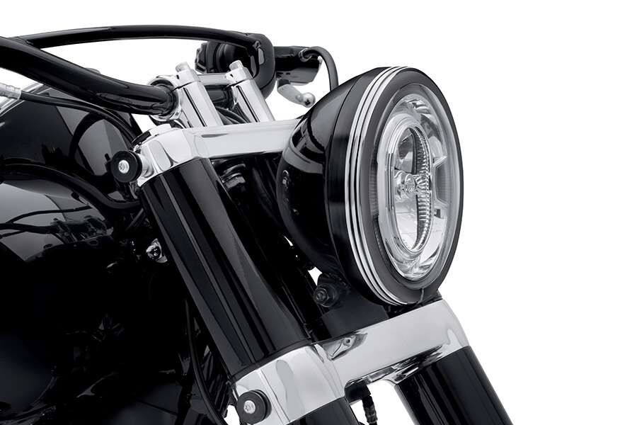 Motorrad Scheinwerfer Zierring - Chrom Dekorring Für Harley Touring Modelle
