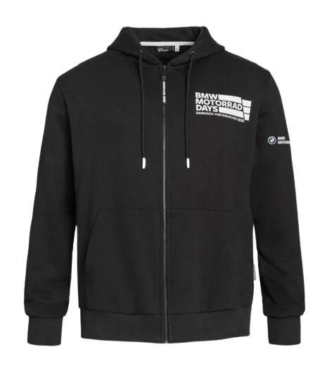 BMW Motorrad Zip Hoodie BMW Motorrad Days uni schwarz
