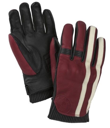 Motorrad Handschuhe Lehel rot weiß | BMW