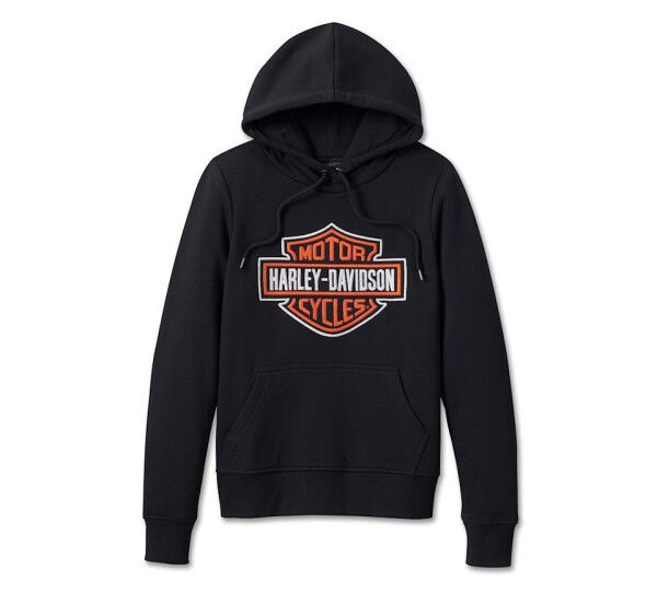 Harley Davidson Custom Bar & Shield Pullover Hoodie für Damen