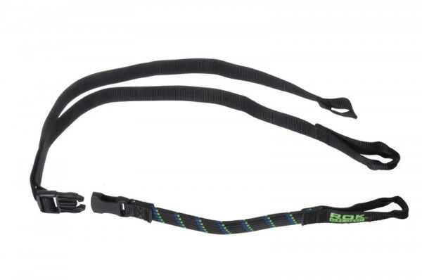 Rokstraps Strap It Motorbike Adjustable *schwarz-blau/grün*45 - 150 cm 2 St. mit Schlaufen