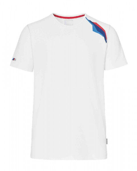 BMW T-Shirt Herren Motorsport Weiß