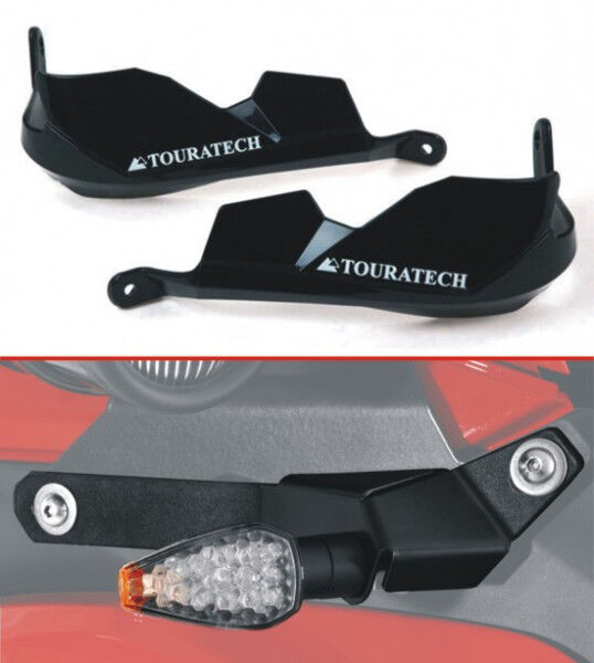 Handprotektoren GD für Ducati Multistrada 1200 bis 2014 *schwarz* für Originallenker - inclusive LED