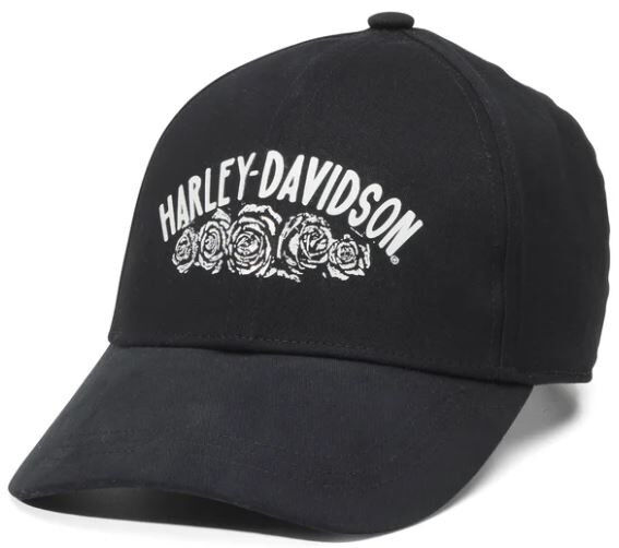 Harley Davidson Ice Biker Embellished Kappe für Damen schwarz