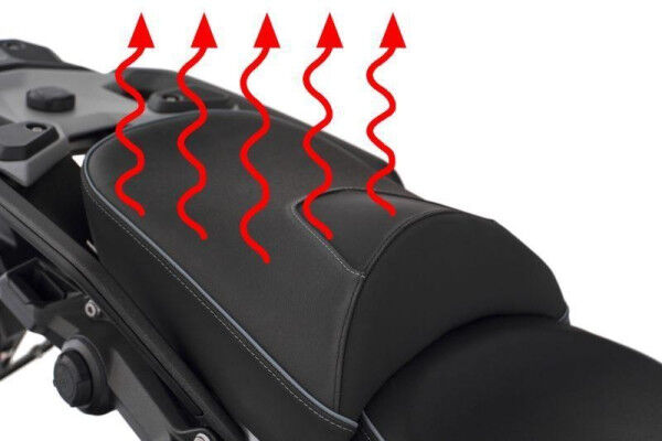 Wunderlich Beifahrer Sitzbank AKTIVKOMFORT mit Sitzheizung Smart Plug & Play R 1300 GS - Standard -