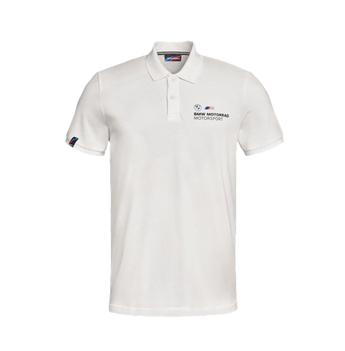 BMW Motorrad Poloshirt Motorsport Herren Weiß