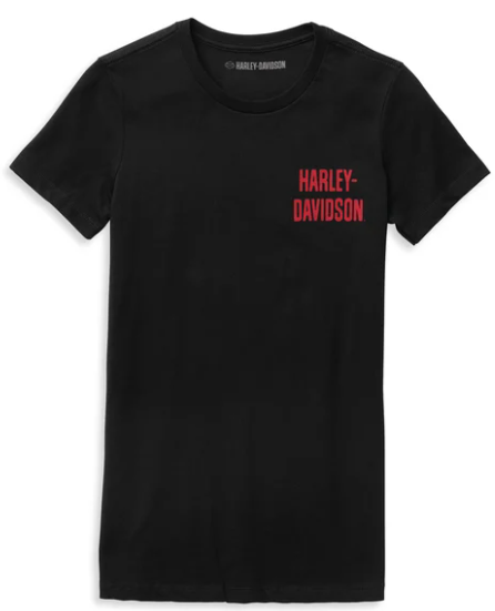 Harley Davidson Women's Forever Freedom Eagle T-shirt 96637-22VW
