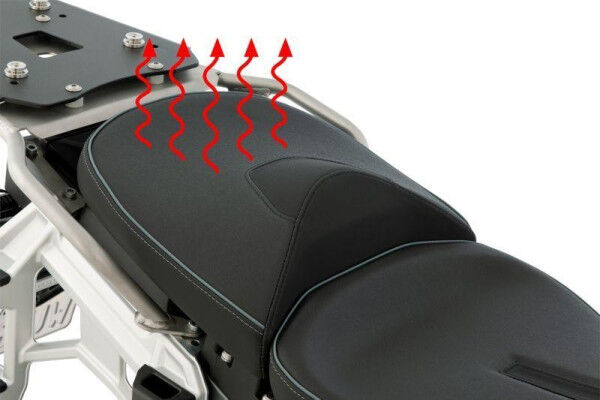 Wunderlich Beifahrer Sitzbank AKTIVKOMFORT mit Sitzheizung Smart Plug & Play R 1300 GS Adventure - S