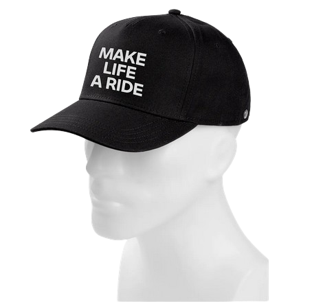 BMW Unisex Cap Make Life a Ride Schwarz