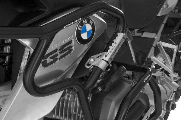Highway Pegs für Rohre mit einem Durchmesser von 25 mm z.B. für BMW R1200GS ab 2013, Triumph Tiger E