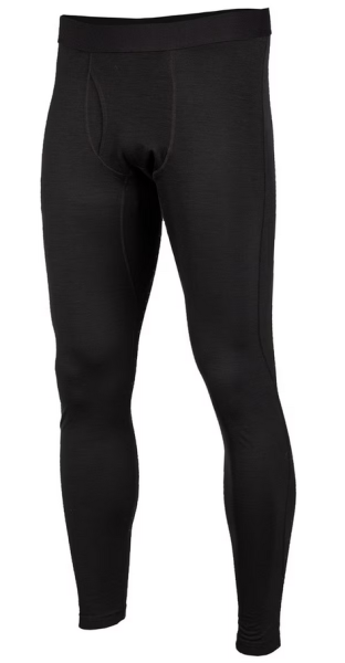 Klim Teton Merinowolle Hose Schwarz