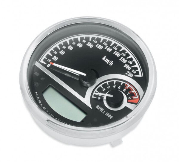 Harley Davidson Analog Speedometer/Tachometer - 5" 74776-11D