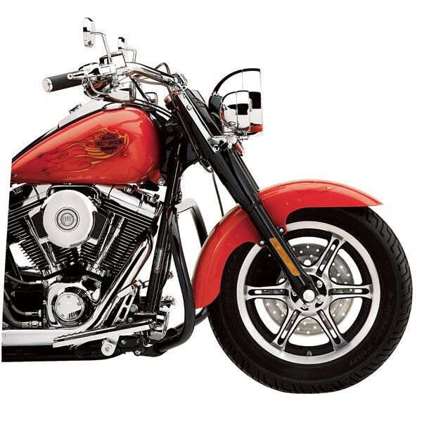 Harley Davidson Motorschutzbügel - Schwarzglänzend 49023-02A
