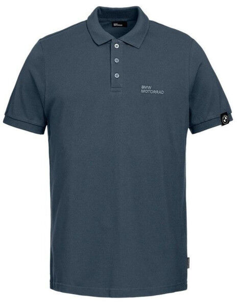 BMW Herren Poloshirt BMW Motorrad Dunkelblau