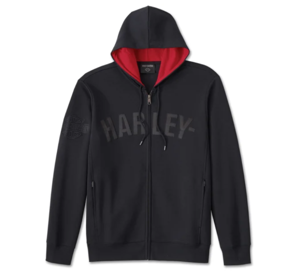 Harley Davidson Charred Up Zip-Up Hoodie für Herren