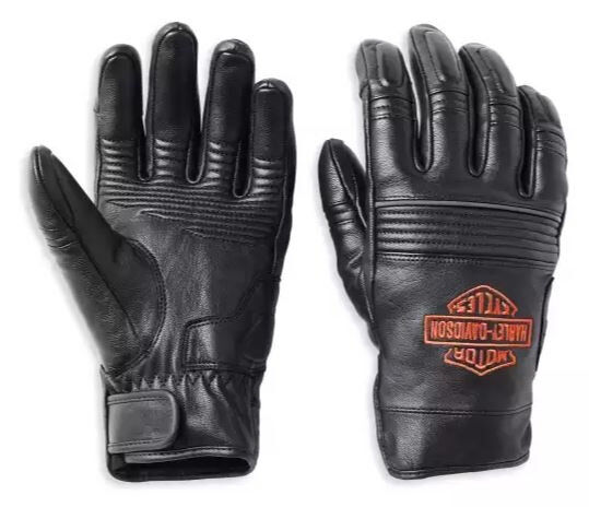 Harley Davidson Handschuhe Grapnel Leder schwarz 98146-22EM