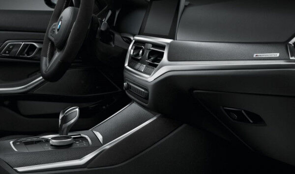 BMW M Performance 2er 3er 4er Interieurblenden Carbon/Alcantara