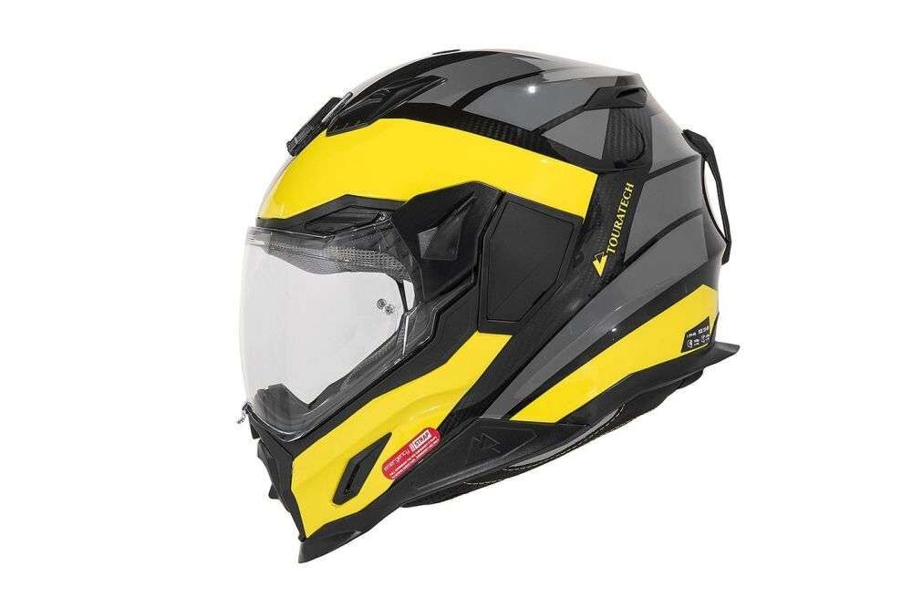 Motorrad Helm Aventuro Carbon2 Plus Gelb | Touratech