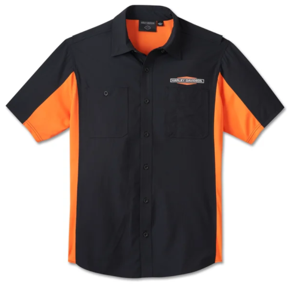 Harley Davidson TECH Milwaukee Short Sleeve Shirt für Herren