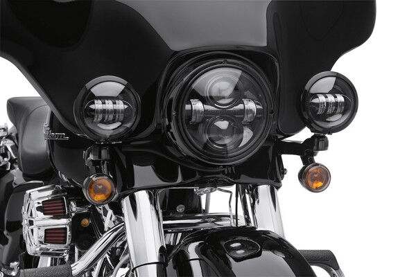 Harley Davidson Daymaker LED-Zusatzscheinwerfer 4" Schwarzglänzend 68000173
