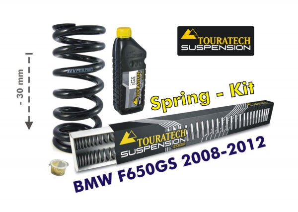 Tieferlegung um 30mm für BMW F650GS (TWIN) 2008-2012 Austauschfedern