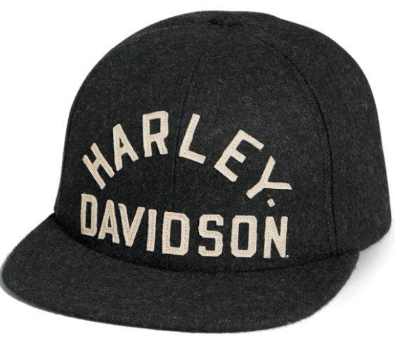 Harley Davidson Kappe für Herren Anthrazit