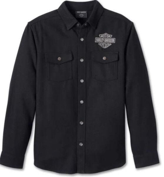 Harley Davidson Shadow Hemd für Herren - Schwarze Schönheit