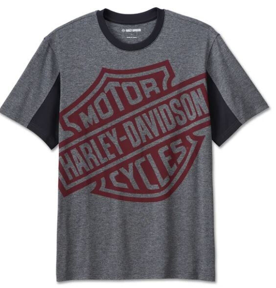 Harley Davidson Allegiance Performance-T-Shirt für Herren – Black