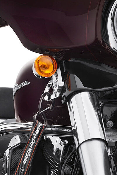 Harley Davidson Spanngurthalterungen - Chrom 93500011