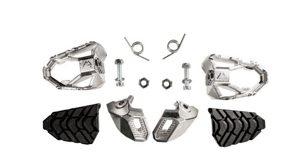 Fußrasten Works Pro, höhenverstellbar, für BMW R1300GS/ Adventure, R1250GS/ Adventure , R1200GS/ Adv