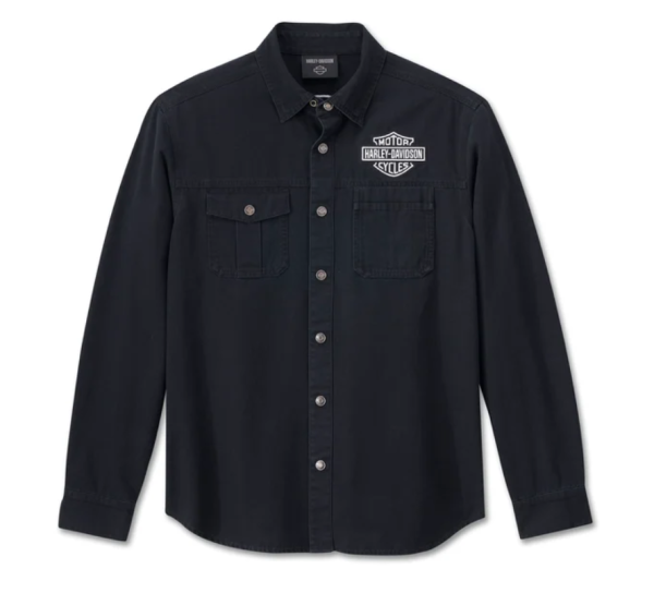 Harley Davidson Spirit of Freedom Hemd Herren Schwarz