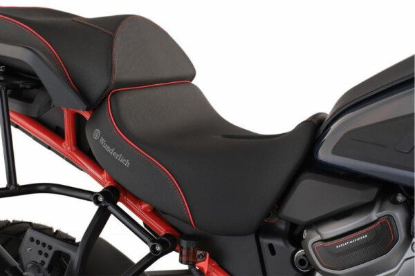 Wunderlich Fahrer Sitzbank AKTIVKOMFORT Pan America 1250 - Standard - schwarz-rot