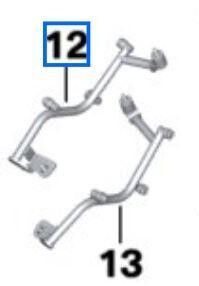 BMW Seitentaschen Halter rechts