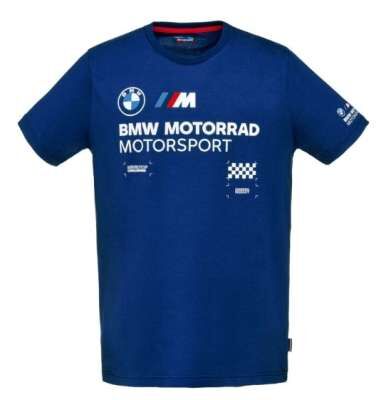 Motorrad Poloshirt Motorsport Herren weiß | BMW