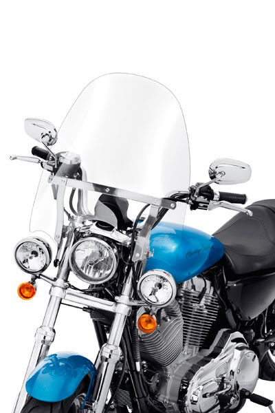 Harley Davidson H-D® Detachables™ Kompakt-Windschutzscheibe für Modelle mit Zusatzscheinwerfern 5740