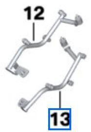 BMW Seitentaschen Halter links
