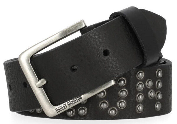 Harley Davidson Gehämmerter Nietengürtel