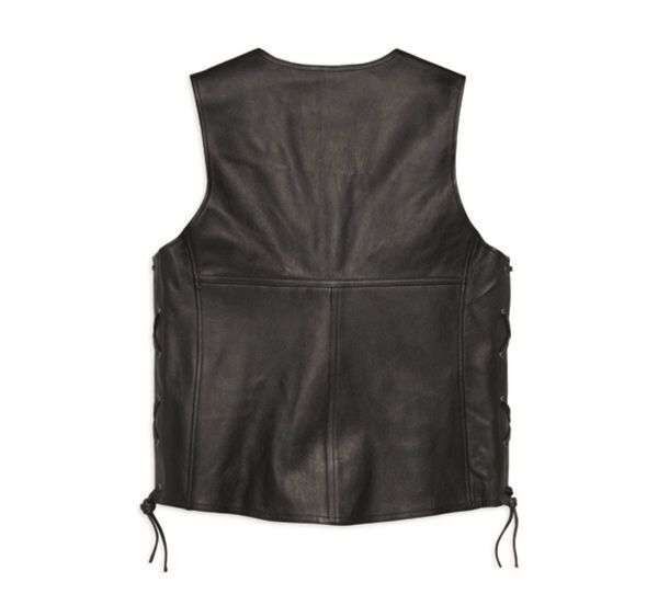 Harley-Davidson Tradition II Leder-Weste 98024-18VM | Harley-Davidson