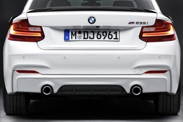 Carbonansatz Heckstoßstange passend für den BMW F40