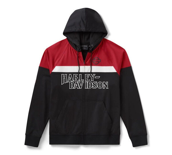 Harley Davidson Screamin' Eagle Color Blocked Hoodie für Herren