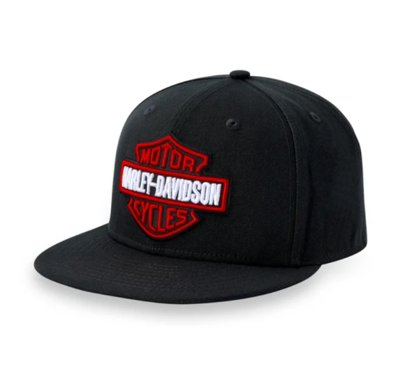 Harley Davidson 9FIFTY Snapback Cap - Schwarz