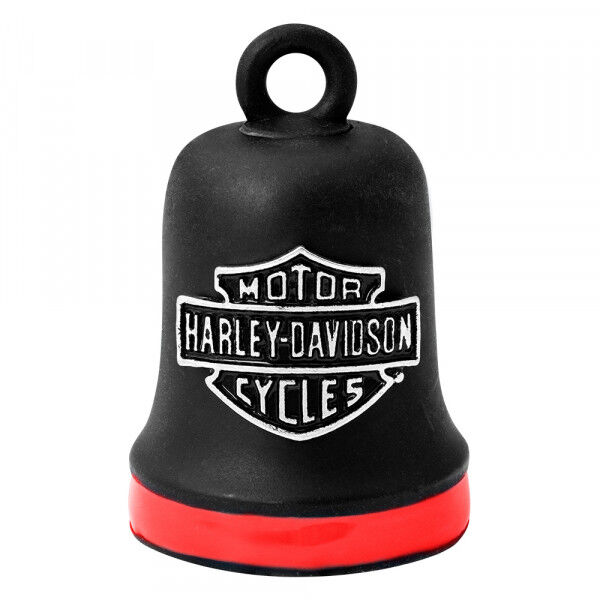 HARLEY-DAVIDSON Ride Bell Anhänger Glücksbringer Red Stripe HRB101