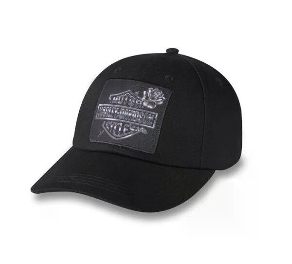 Illuminate Bar & Shield Ponytail Cap - Harley Black