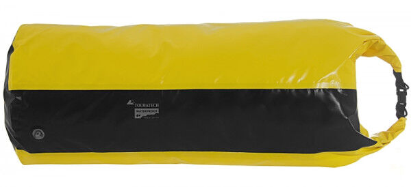 Packsack PD350 mit Rollverschluss, Größe XXL, 109 Liter, gelb/schwarz, by Touratech Waterproof