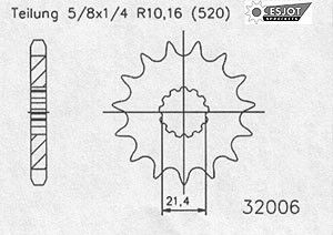 Regina Kettenkit Kit Suzuki GS 500 E/K/L ´88-93