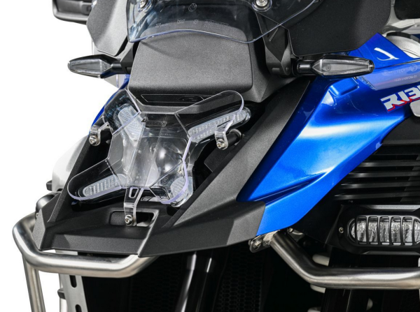 Touratech Scheinwerferschutz Makrolon mit Schnellverschluss für R1300GS Adventure *OFFROAD USE ONLY*