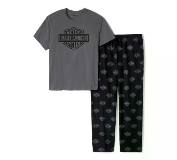 Harley Davidson Bar & Shield Pajama Pants Set